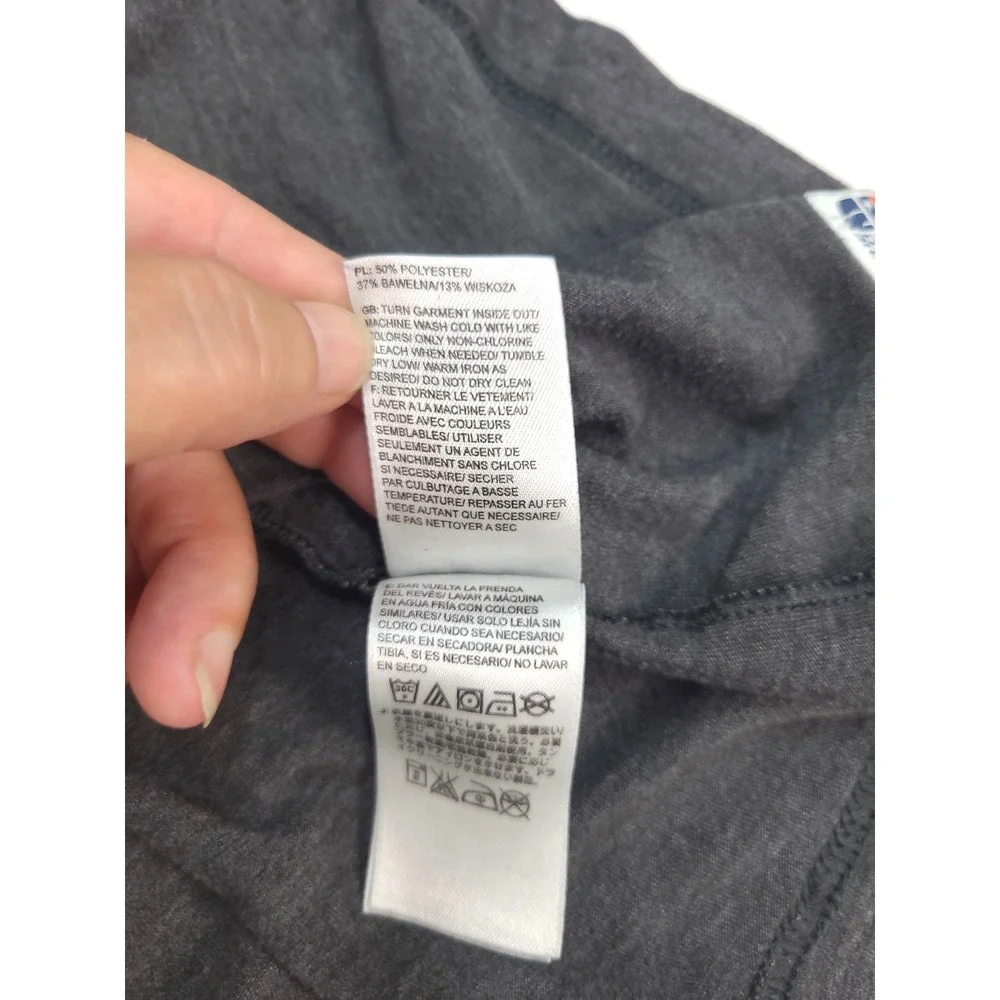 North Face Shirt Mens Large Short Sleeve Crew Neck Lightweight‎ Gray
